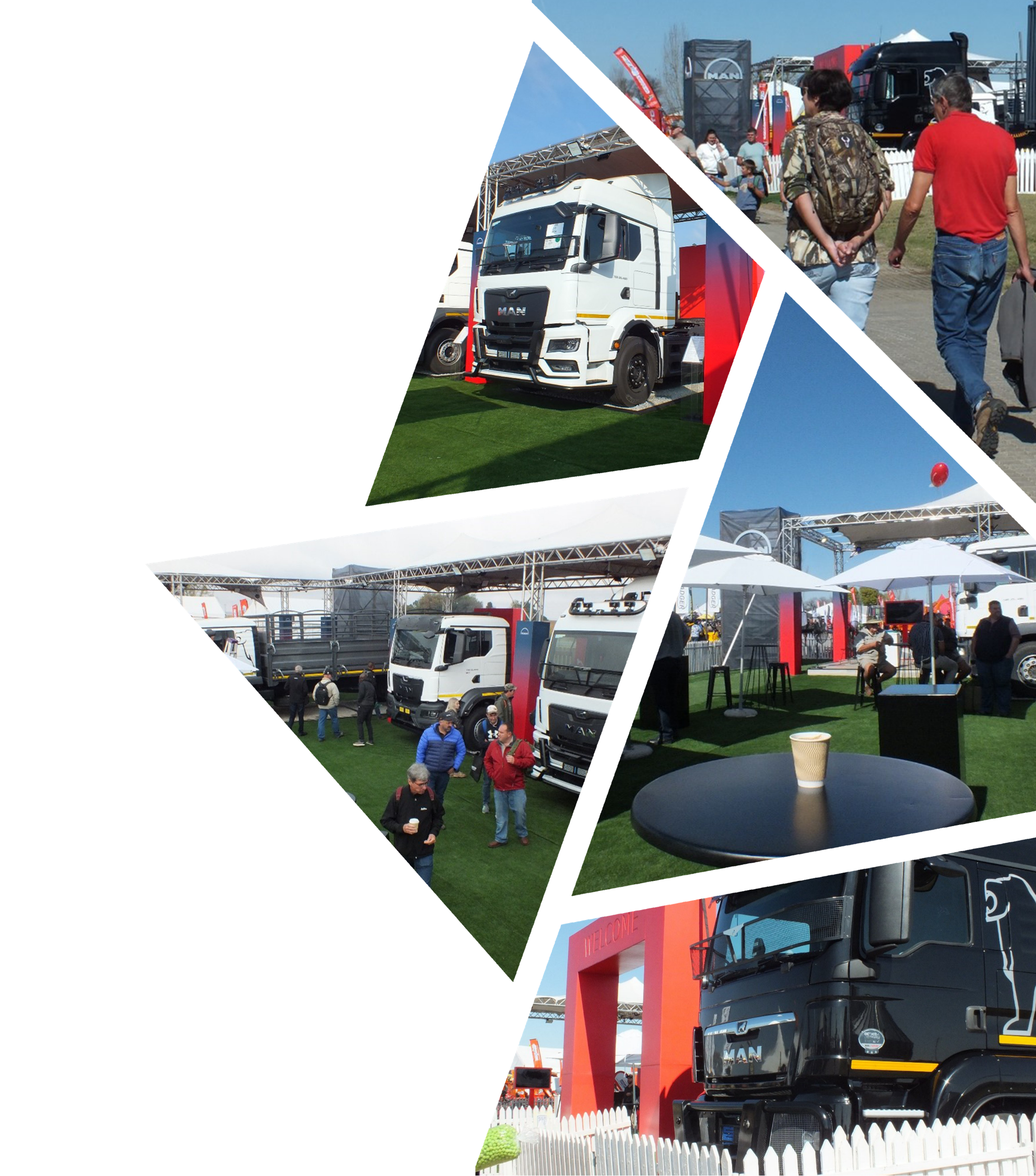 MAN Automotive NAMPO exhibition stand, 2023